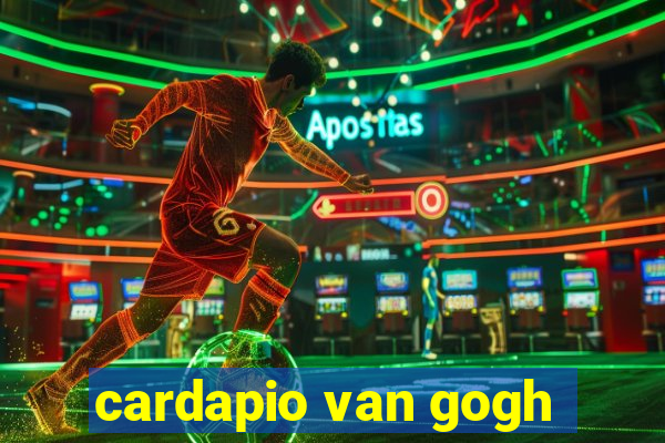 cardapio van gogh